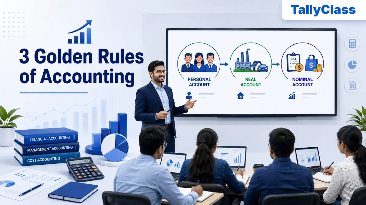 3 Golden Rules of Accounting Explained with Examples